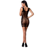 PASSION WOMAN BS073 BODYSTOCKING TAGLIA UNICA NERO